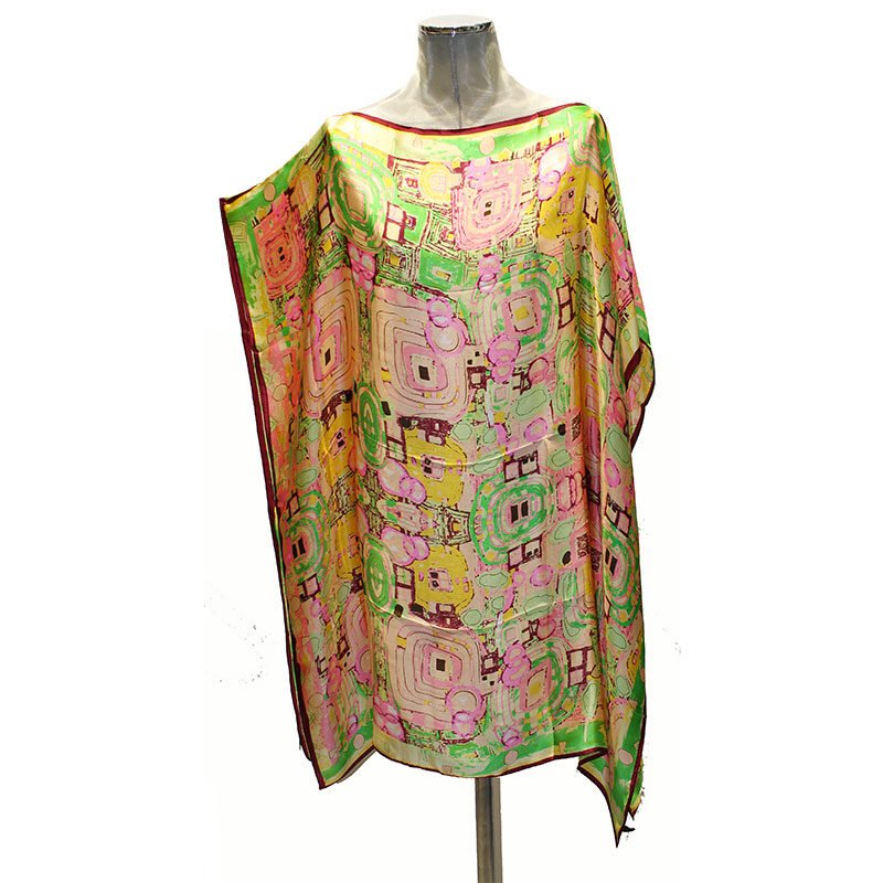 caftan de pañuelos de seda julunggul