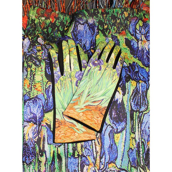guantes-y-bufanda-los-lirios-de-van-gogh